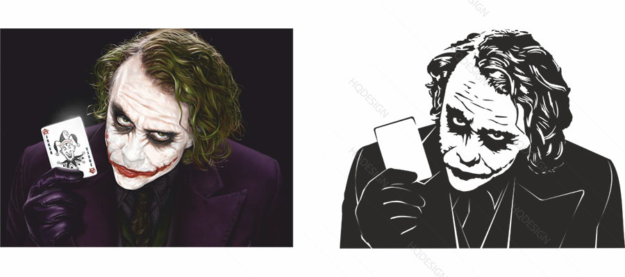 portrérajzolás fotó alapján