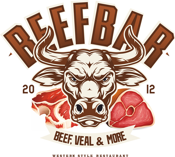 Steakhouse logotervezése