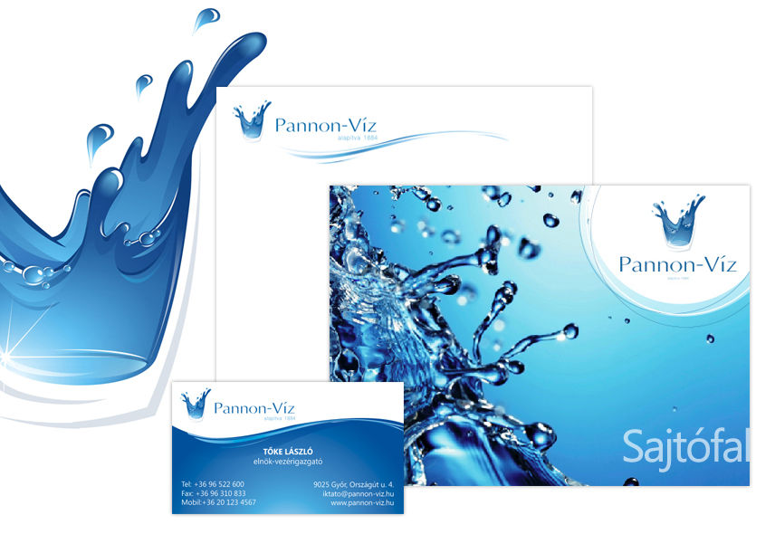 Pannon-Víz arculattervezés