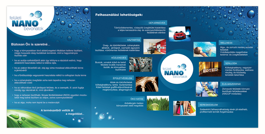 szórólap tervezés